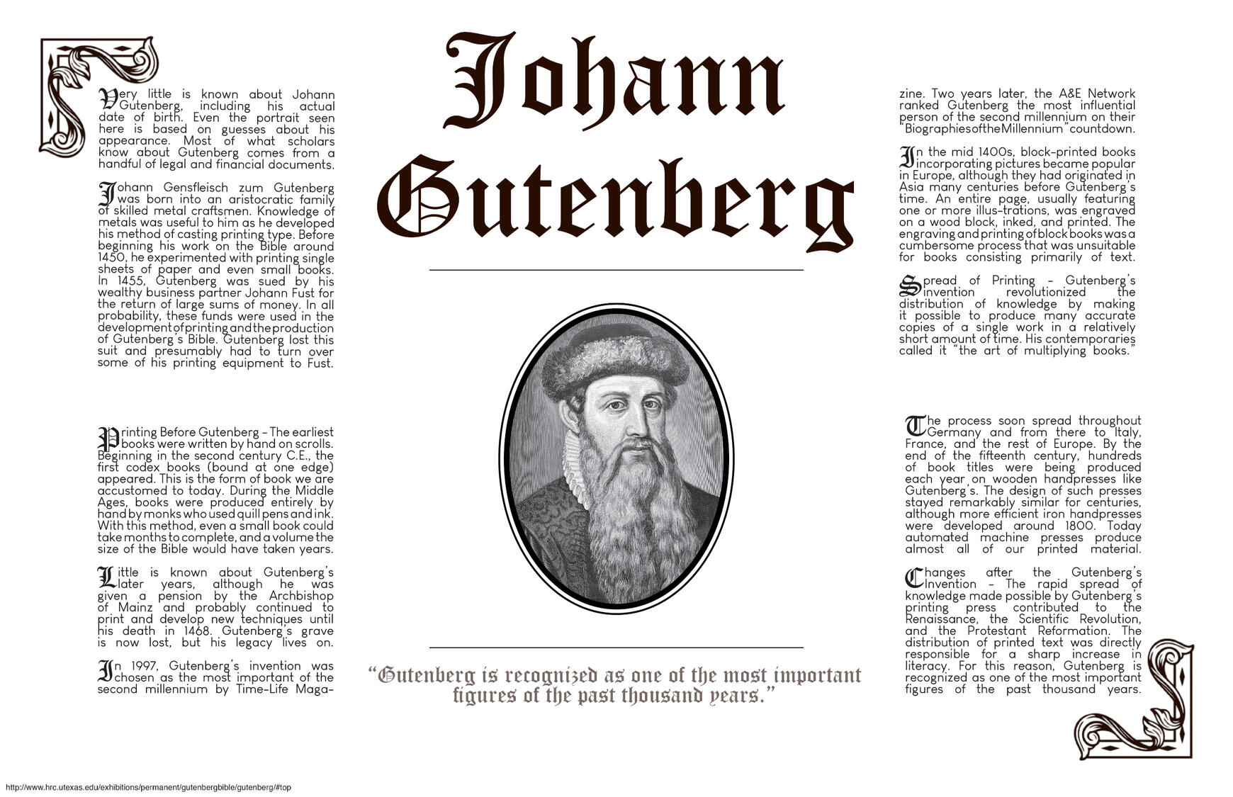 Gutenberg Layout Design