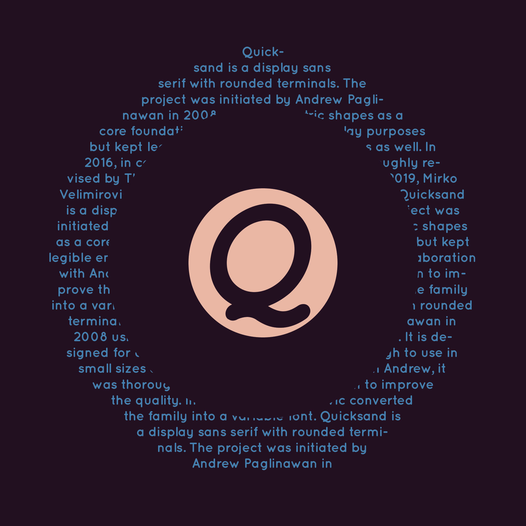 Quicksand Showcase Cover