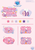 Bizzy Brie brand sheet