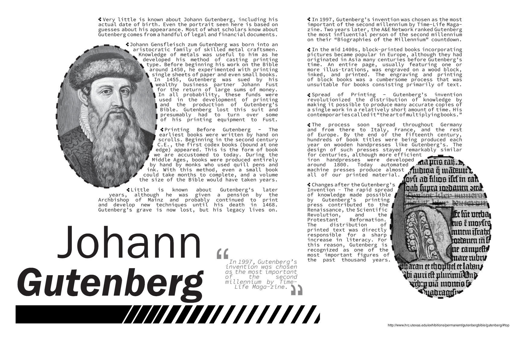 Johann Gutenberg Layout ex. 4