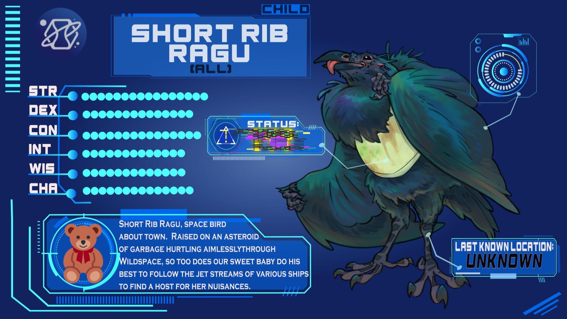 Short Rib Ragu Trading Card