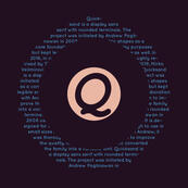 Quicksand font showcase - cover
