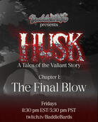 HUSK episode title card